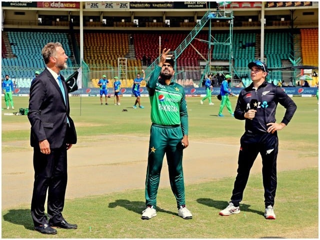 Fifth ODI; New Zealand's batting decision against Pakistan The match is being played at the National Stadium Karachi (Photo: PCB).