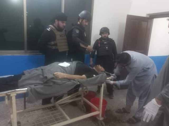 A constable was martyred by terrorists firing at a police post in Khyber