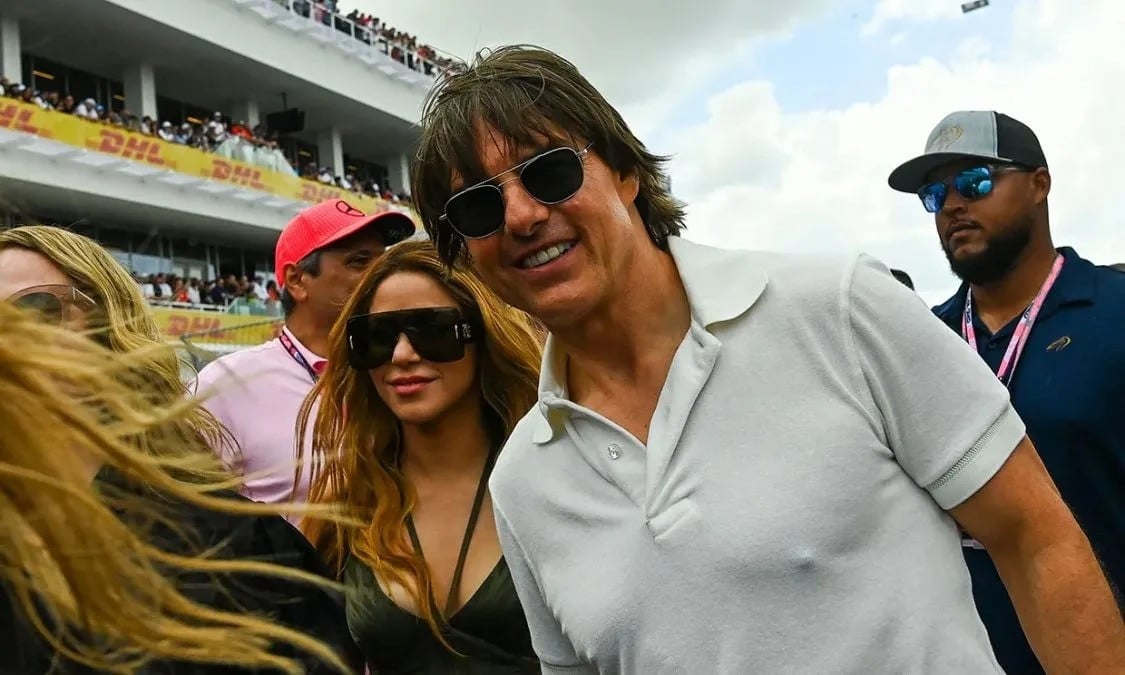 Love started to grow between Tom Cruise and Shakira