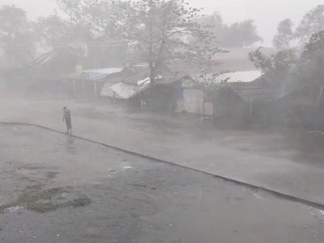 The powerful cyclone hit Bangladesh and Myanmar Cyclone wreaks havoc in Bangladesh and Myanmar; Photo: File