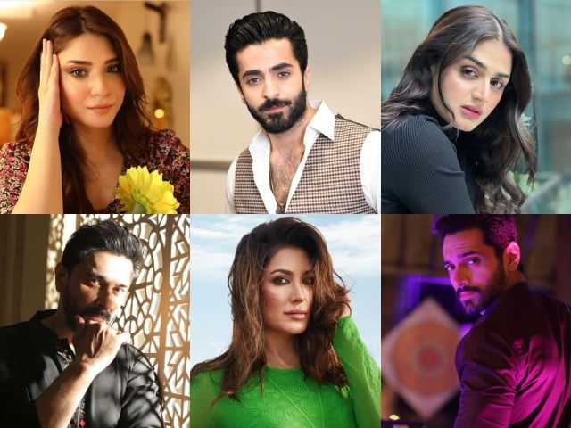 Mehwish Hayat and Wahaj Ali in the cast of the Pakistani film 'Teri Meri Kani'