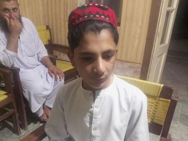 The child who badmouthed the Peshawar police remained after the arrest