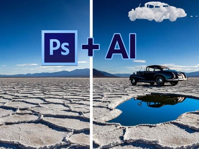 Adobe Photoshop has introduced the first AI tool called Firefly.  Photo: Insider 