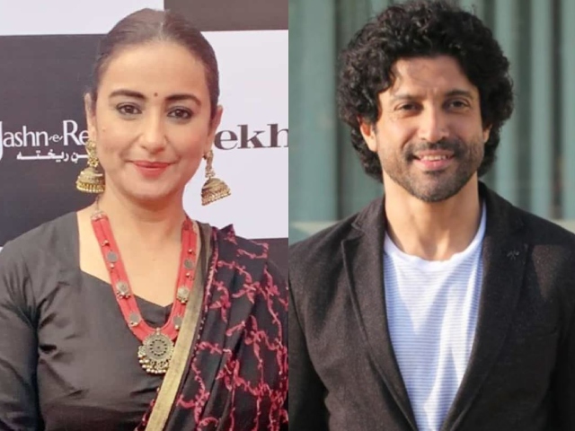 Divya Dutta admits to being in love with Farhan Akhtar