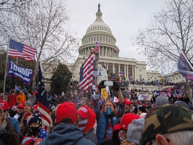 Trump supporters stormed Capitol Hill in 2021, Photo: File 