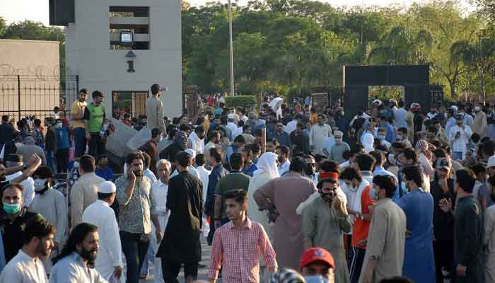 26 suspects of GHQ attack were presented before the media