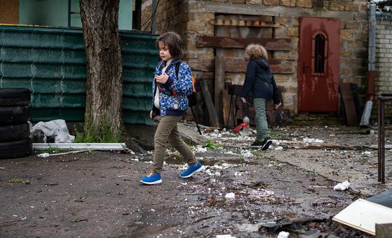 Ukrainian civilians subject to ‘unbearable routine’ of Russian attack