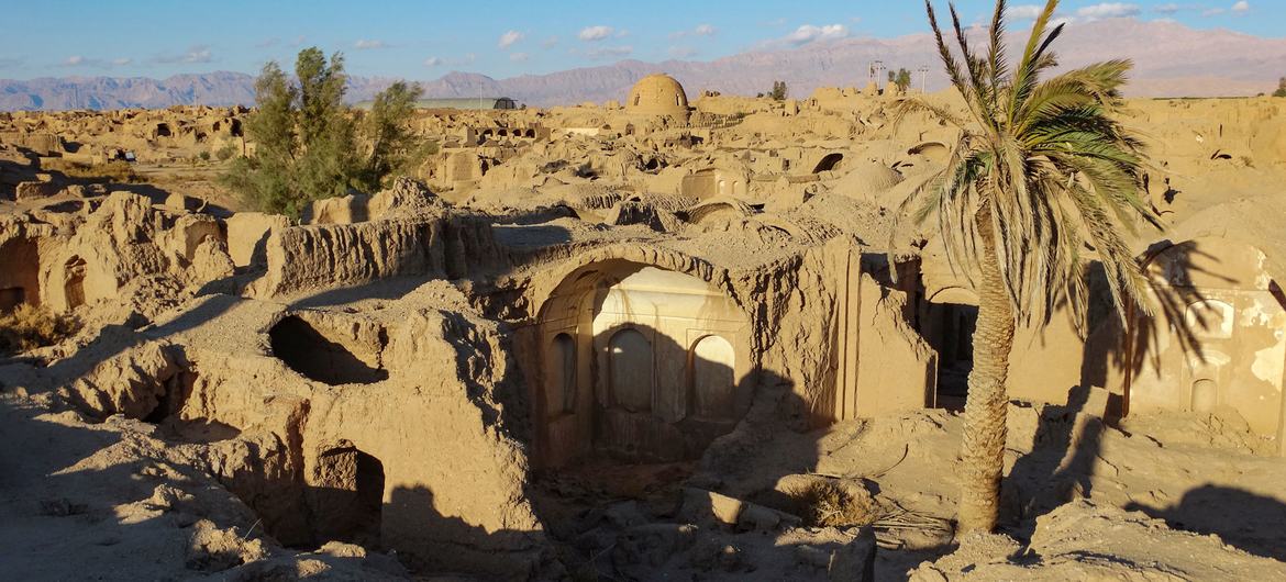 Aras UNESCO Global Geopark in Iran. 