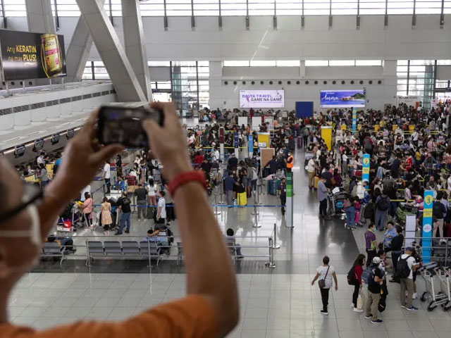 All flights canceled due to power outage at the Philippines' largest airport