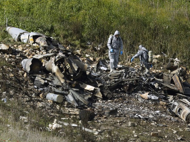 American F-16 plane crashed in South Korea