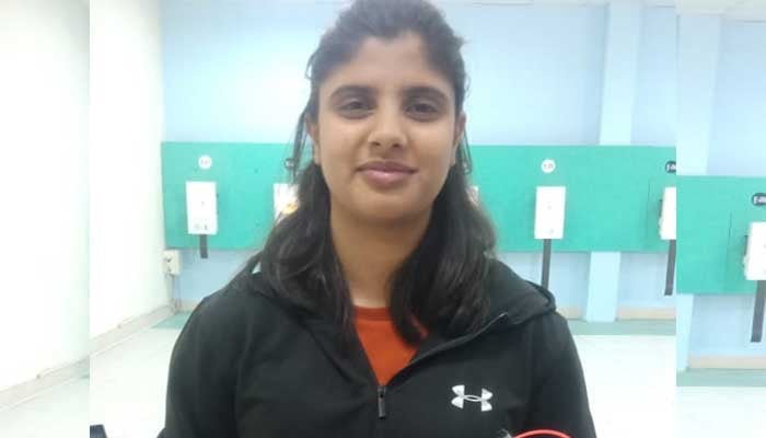 Army shooter Kushmala Talat sets a new national record at the National Games