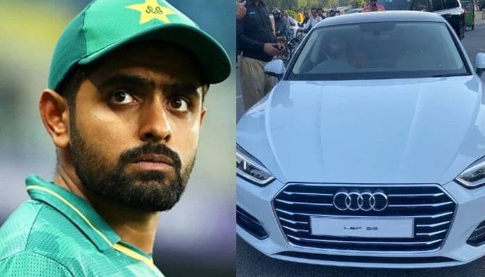 Babar Azam was stopped by the police in Lahore