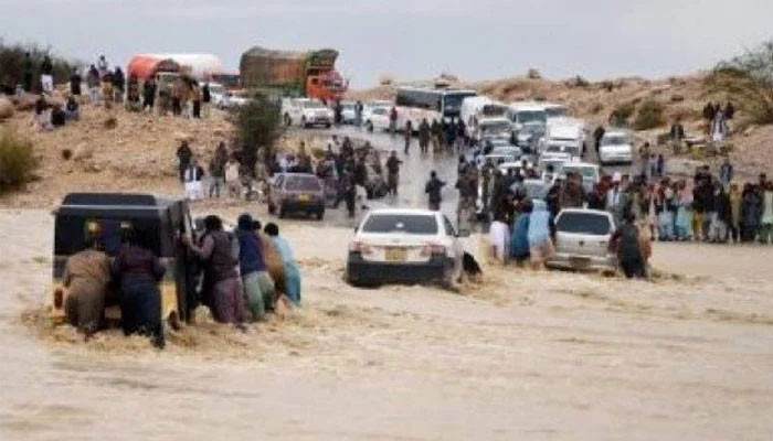 Balochistan, life system affected by rain and stormy winds