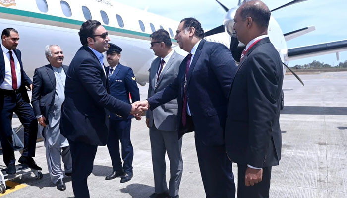 Bilawal Bhutto arrived in Goa, India