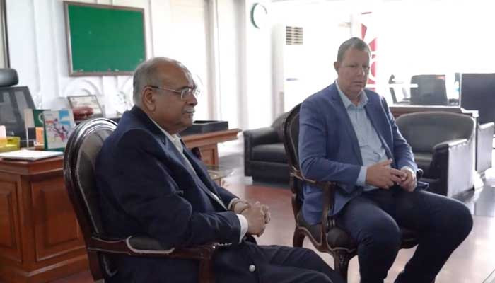 Chairman ICC reviews the security arrangements for the proposed Asia Cup in Pakistan