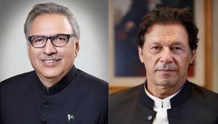 Denying reports of Imran Khan's displeasure with President Arif Alvi