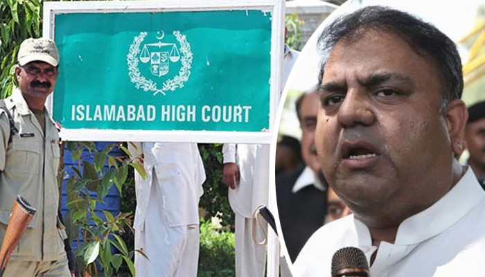 Fawad Chaudhry was taken to the Islamabad High Court