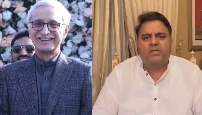 Fawad Chaudhry's telephonic communication with Jahangir Tareen