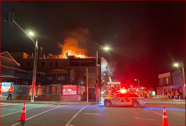 Fire in New Zealand hostel, 10 people killed