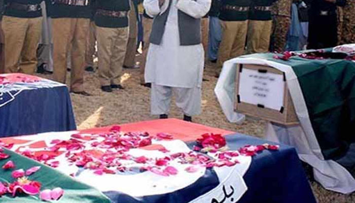 Funeral prayers of 3 martyred youths were performed in Muslim Bagh