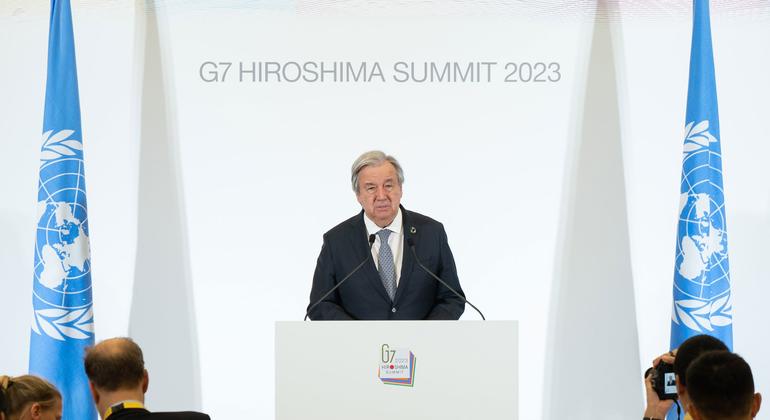 G7 nations, ‘central to climate action’ says Guterres, calling for global reset