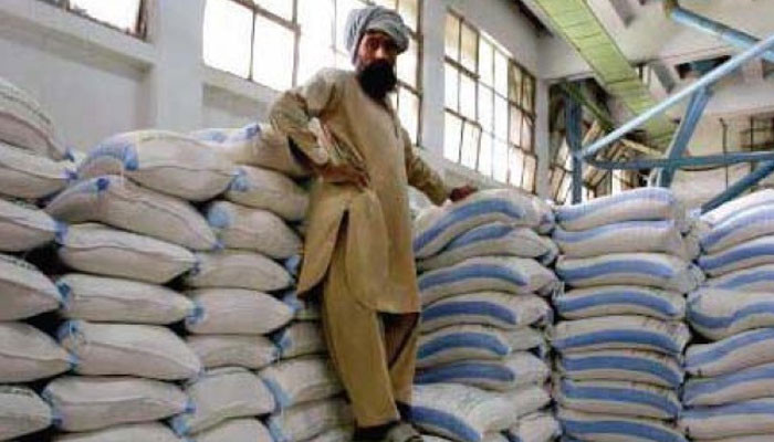 Increase in price of 20 kg bag of flour by Rs.100