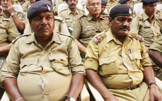 Indian police officers who cannot control obesity ordered to retire