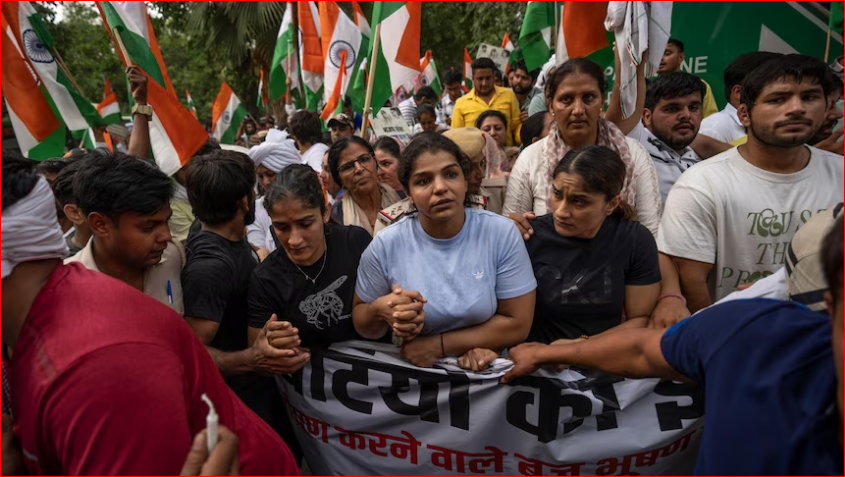 Indian women wrestlers were arrested for raising their voices against sexual harassment