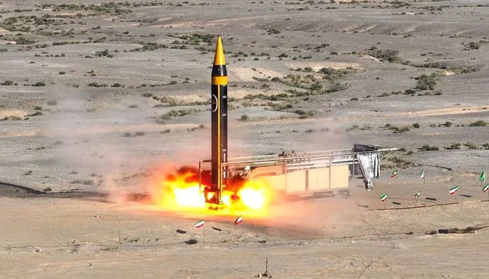 Iran has developed a ballistic missile with a range of 2,000 km