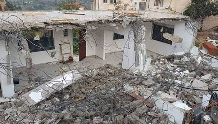 Israel demolished a Palestinian school in the occupied West Bank