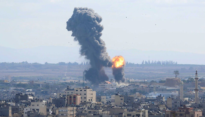 Israeli forces bomb Gaza