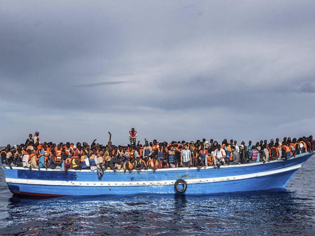 Italy;  A boat full of 500 migrants goes missing in the Mediterranean