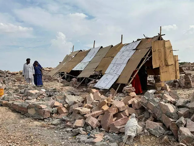 More than 50 houses of Pakistani Hindus in India demolished, 150 families homeless