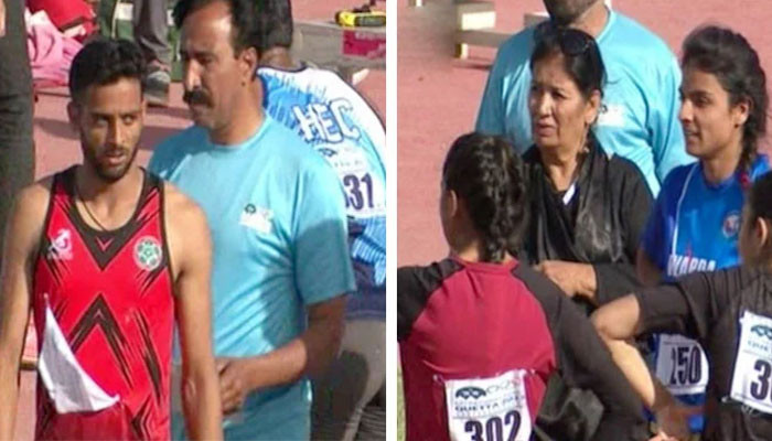 Naeem Akhtar and Isha Imran became the fastest athletes of National Games 2023