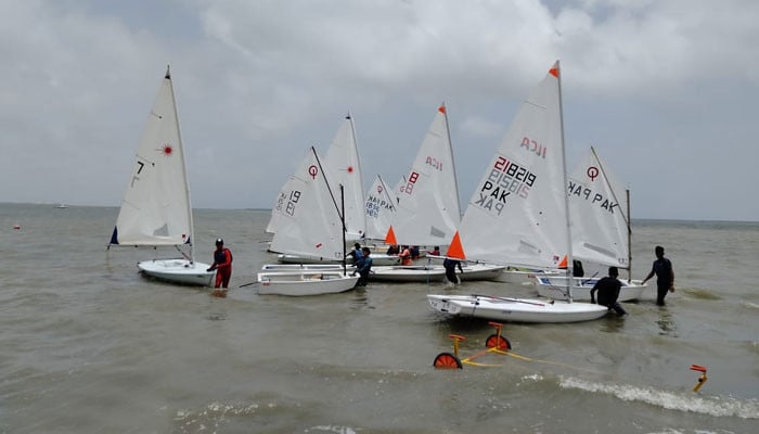 Navy won the sailing event with 9 gold medals