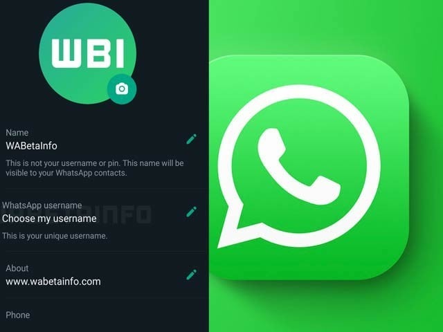 Now whatsapp username, phone number no longer needed?