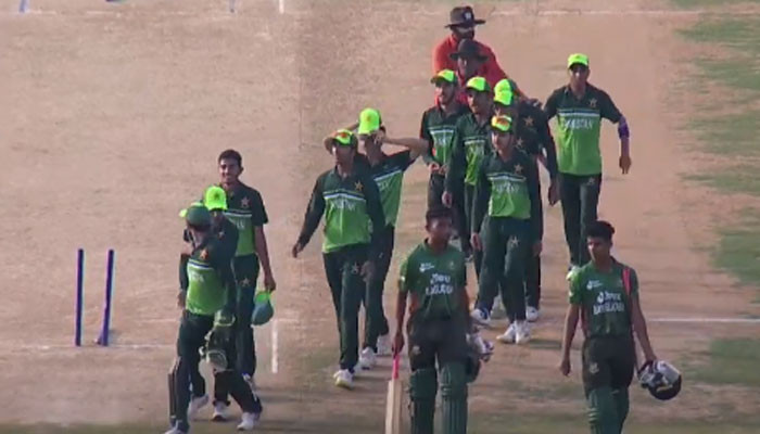 Pakistan U-19 beat Bangladesh in the second ODI as well