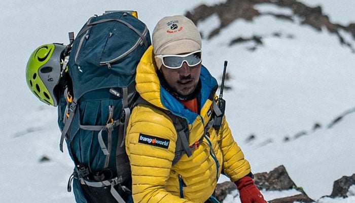 Pakistani mountaineer Sajid Sadpara made history