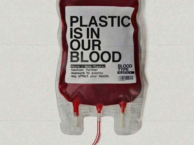 Plastic particles can reach the blood and brain