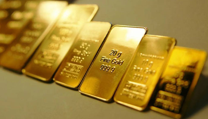 Price of gold per tola decreased by 1700 rupees today