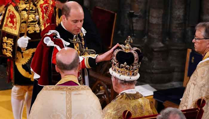 Prince William's special tribute to King Charles at the coronation ceremony