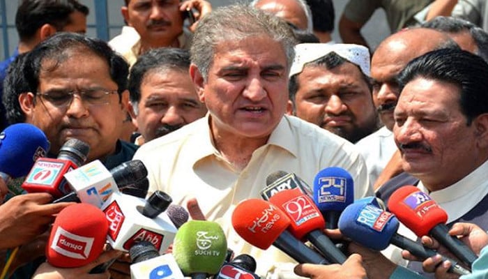 Shahbaz Sharif tried to sabotage the talks, Shah Mehmood Qureshi