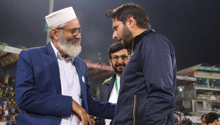 Shahid Afridi condemns suicide attack on Sirajul Haq