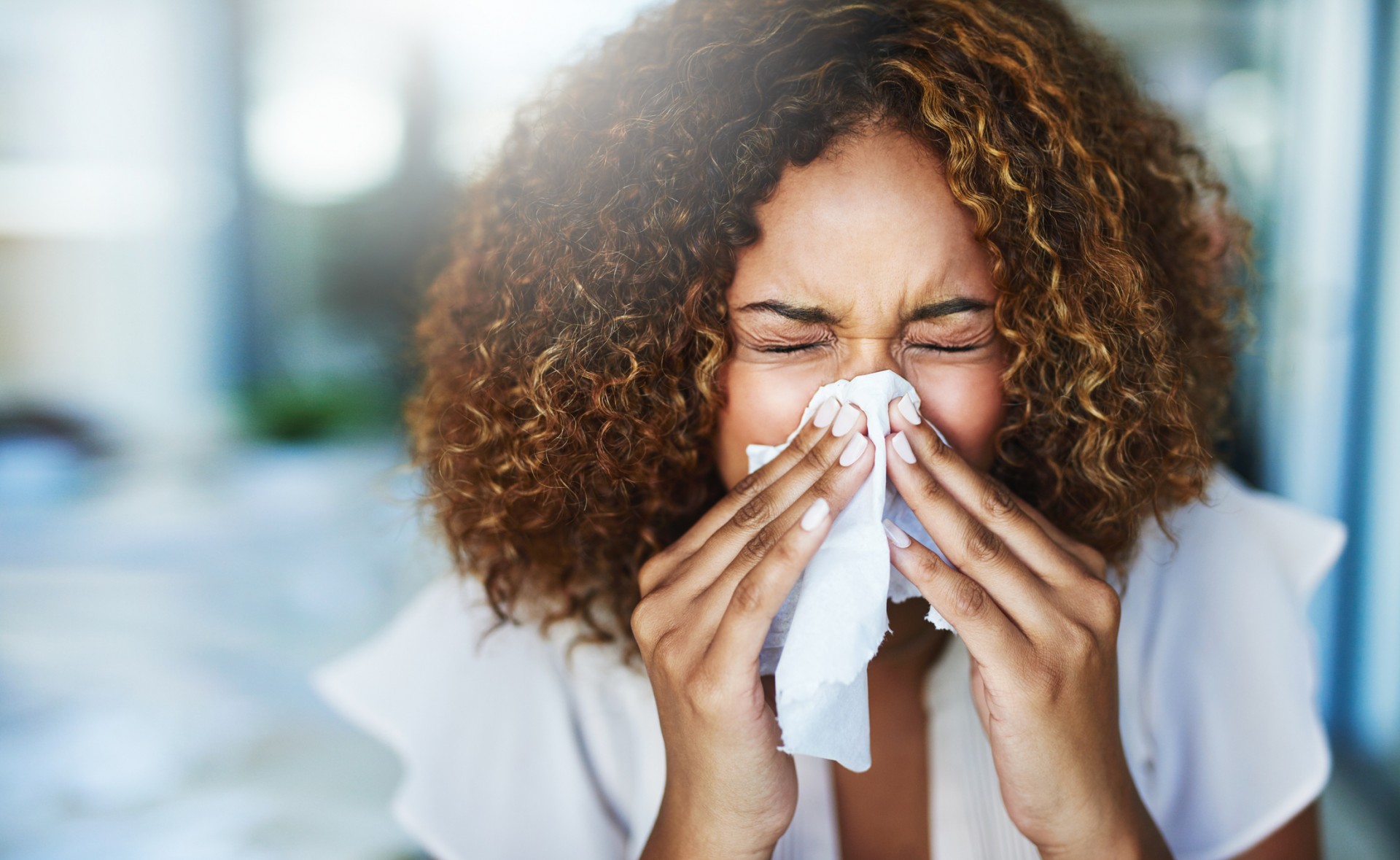 Stopping a sneeze can be extremely dangerous