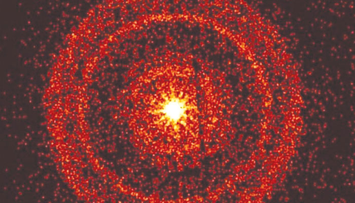 The brightest space explosion two billion light years away