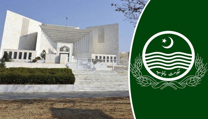 The caretaker Punjab government submitted its reply in the Supreme Court