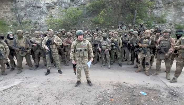 The claim of the Russian paramilitary Wagner Group to occupy the Ukrainian city of Bakhmut