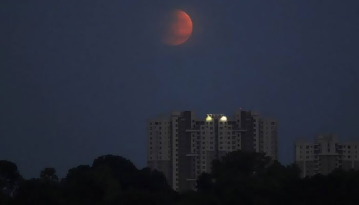 The first lunar eclipse of this year