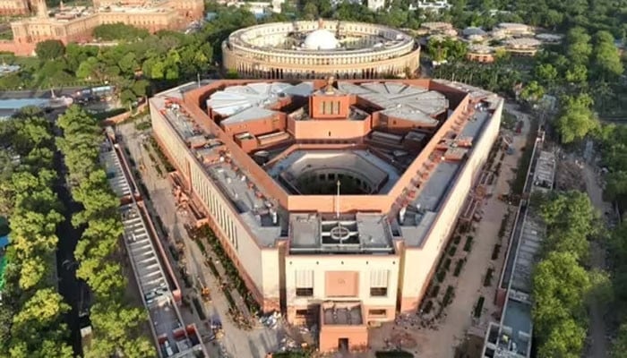 The new building of the Indian Parliament was declared as a coffin