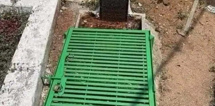 The truth of the grave with iron mesh has come out, Indian media exposed